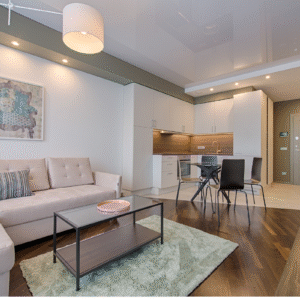 3 BHK Furnished Apartment Standard Cleaning