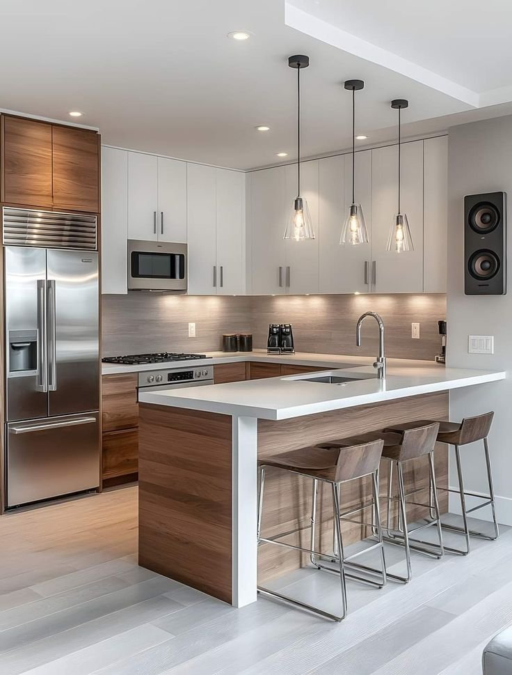 Deep Empty Kitchen +Appliances Cleaning